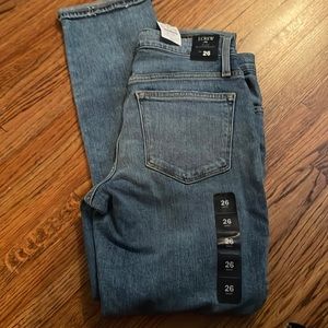 Jcrew slim boyfriend jeans NWT